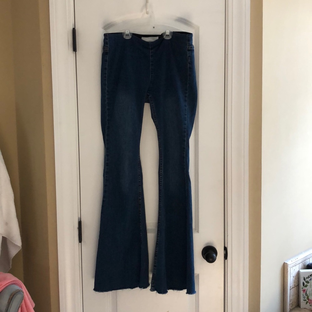 Newbury Kustom Denim flare jeans